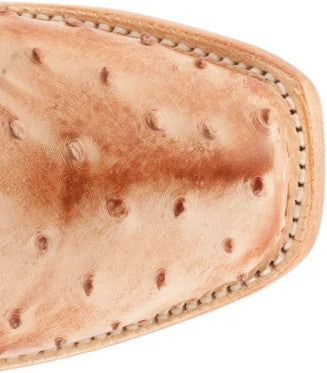 Mac Full Quill Ostrich ™ - Cognac (Tan)
