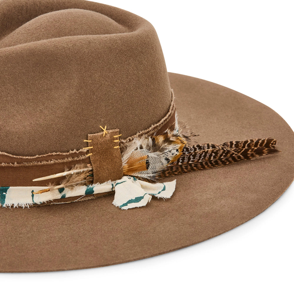 Hattie Felt Western Hat ™ - Mocha (Brown)