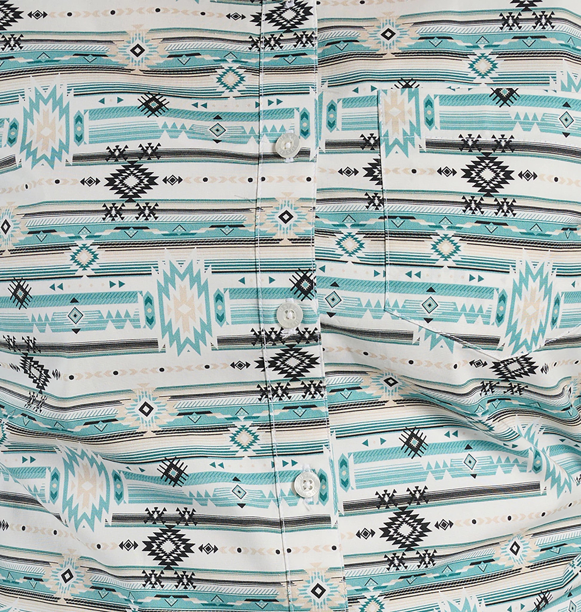 Justin Women's Woven Shirt ™ - Turquoise (Multicolor)