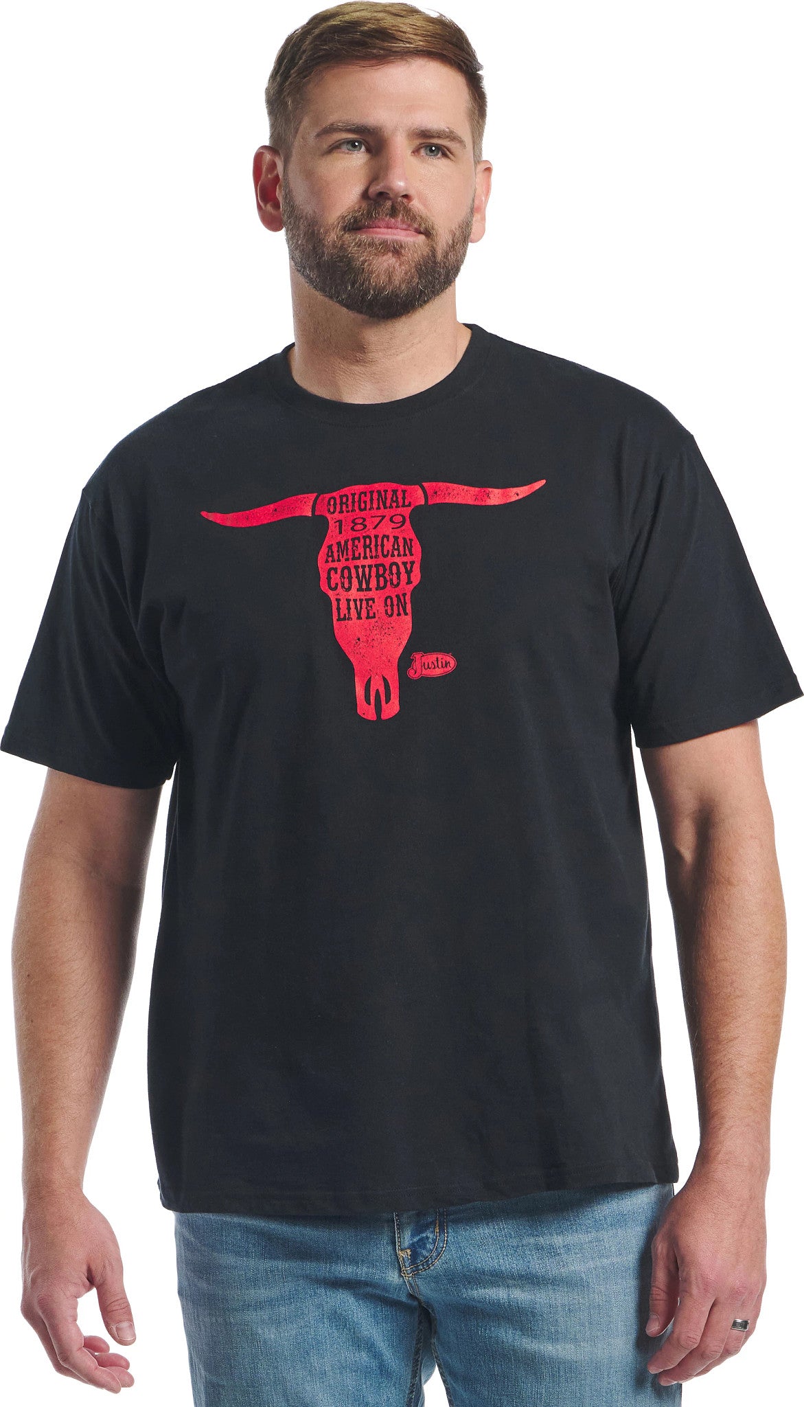 Men's Cowboy Live On Tee ™ - Black