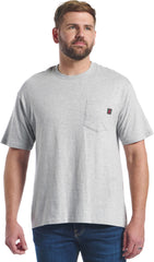 Men's Justin Pocket Tee ™ - Heather Grey (Grey)