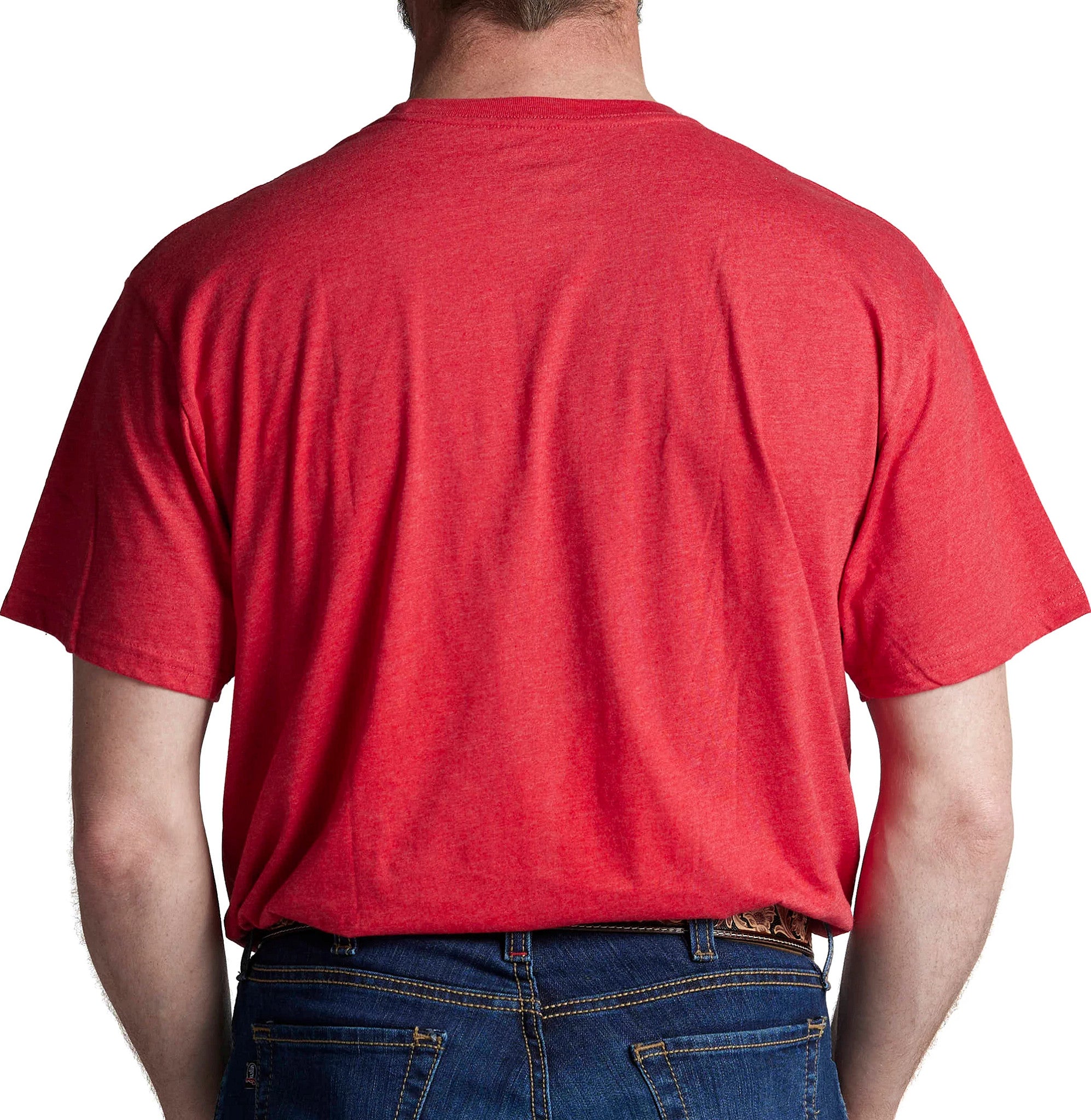 Justin Men's Bull Skull Tee ™ - Red