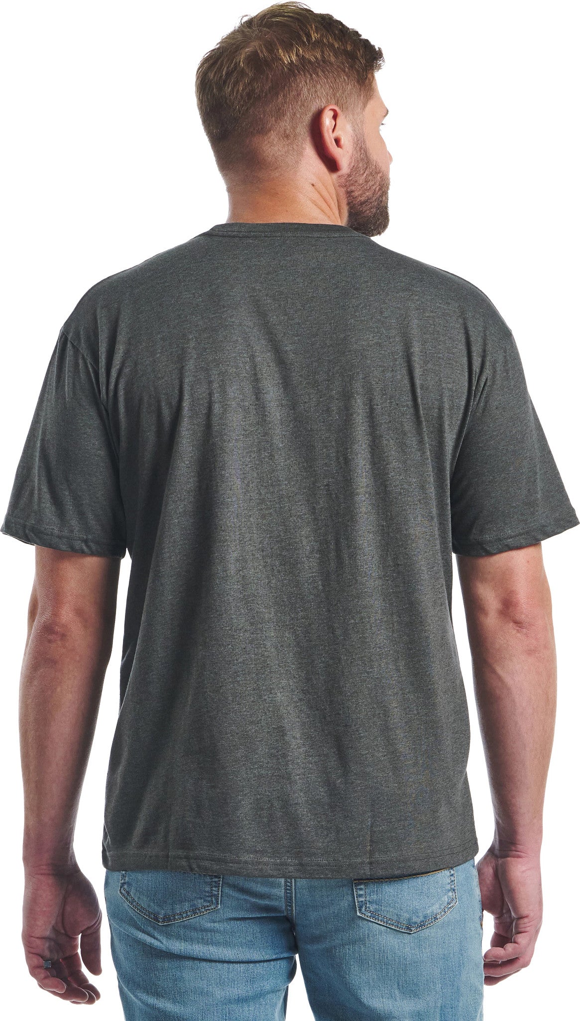 Justin Men's Hexagon Outline Tee ™ - Grey