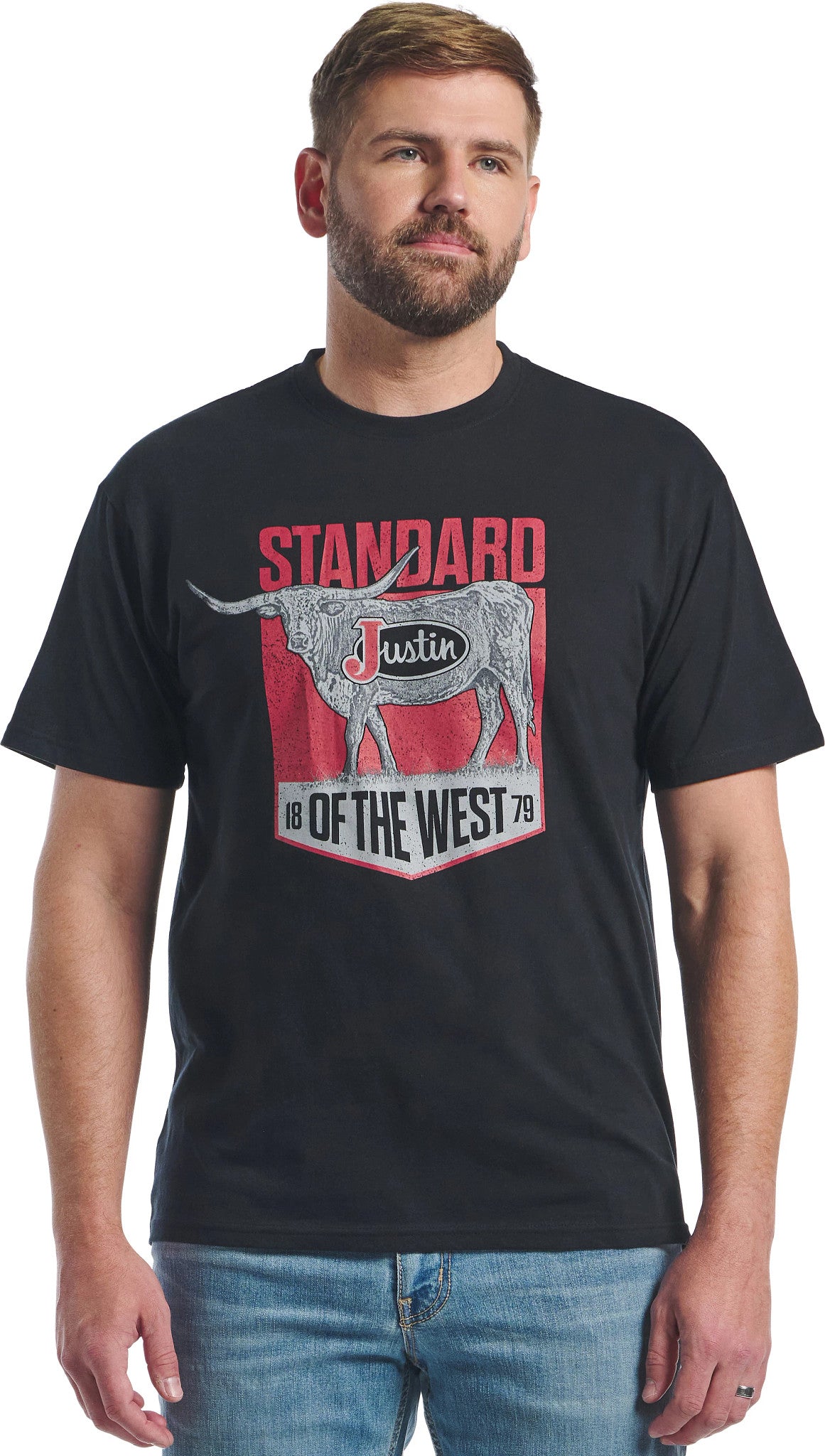 Justin Men's Standard Of The West Tee ™ - Black