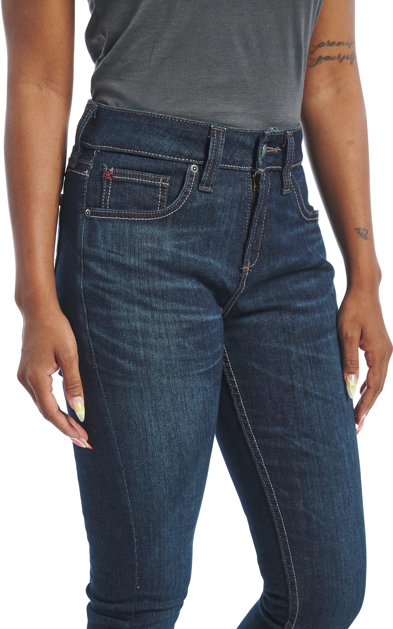 High Rise Bootcut Womens ™ - Dark Vintage (Blue)