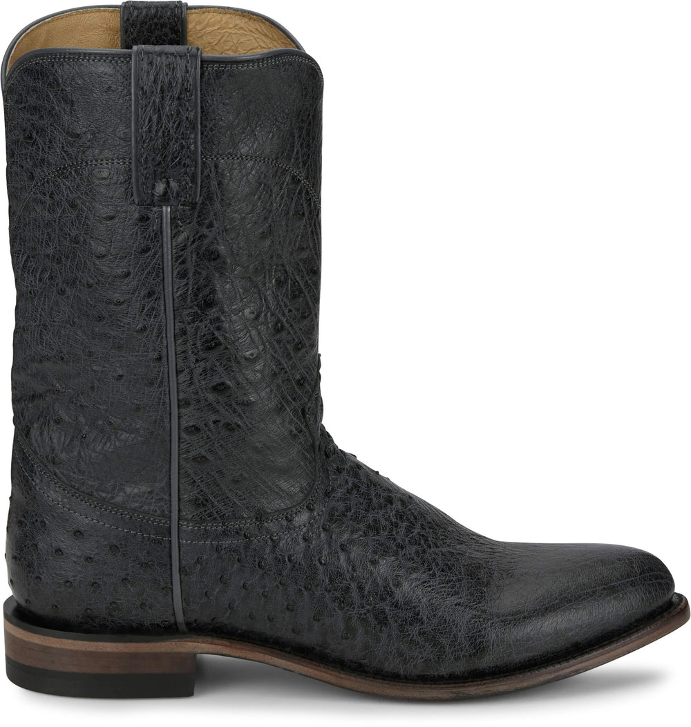 Stinson 10" Smooth Ostrich Roper ™ - Grey Vale (Grey)