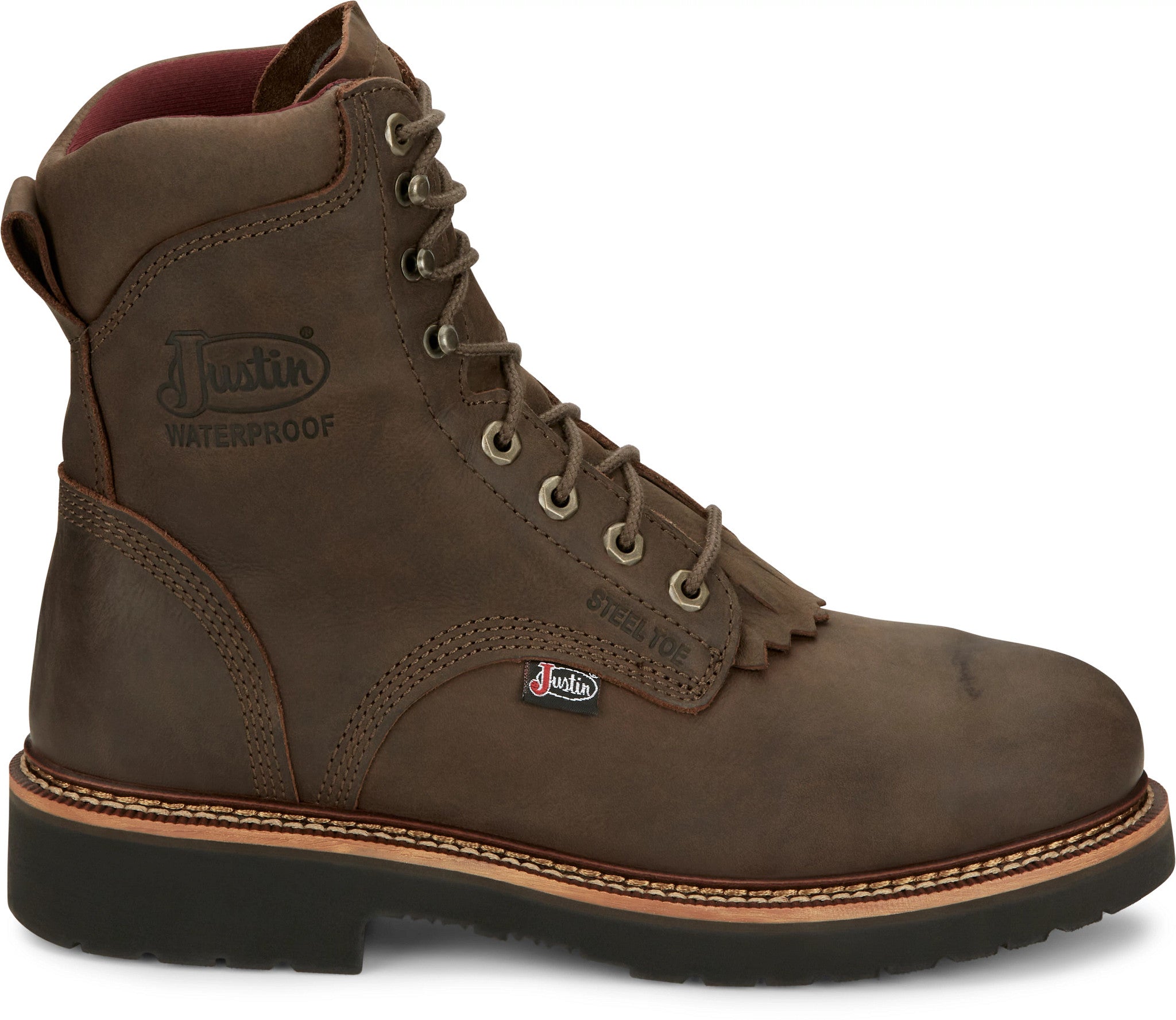 Rivot 8" Waterproof Steel Toe ™ - Hickory Brown (Brown)