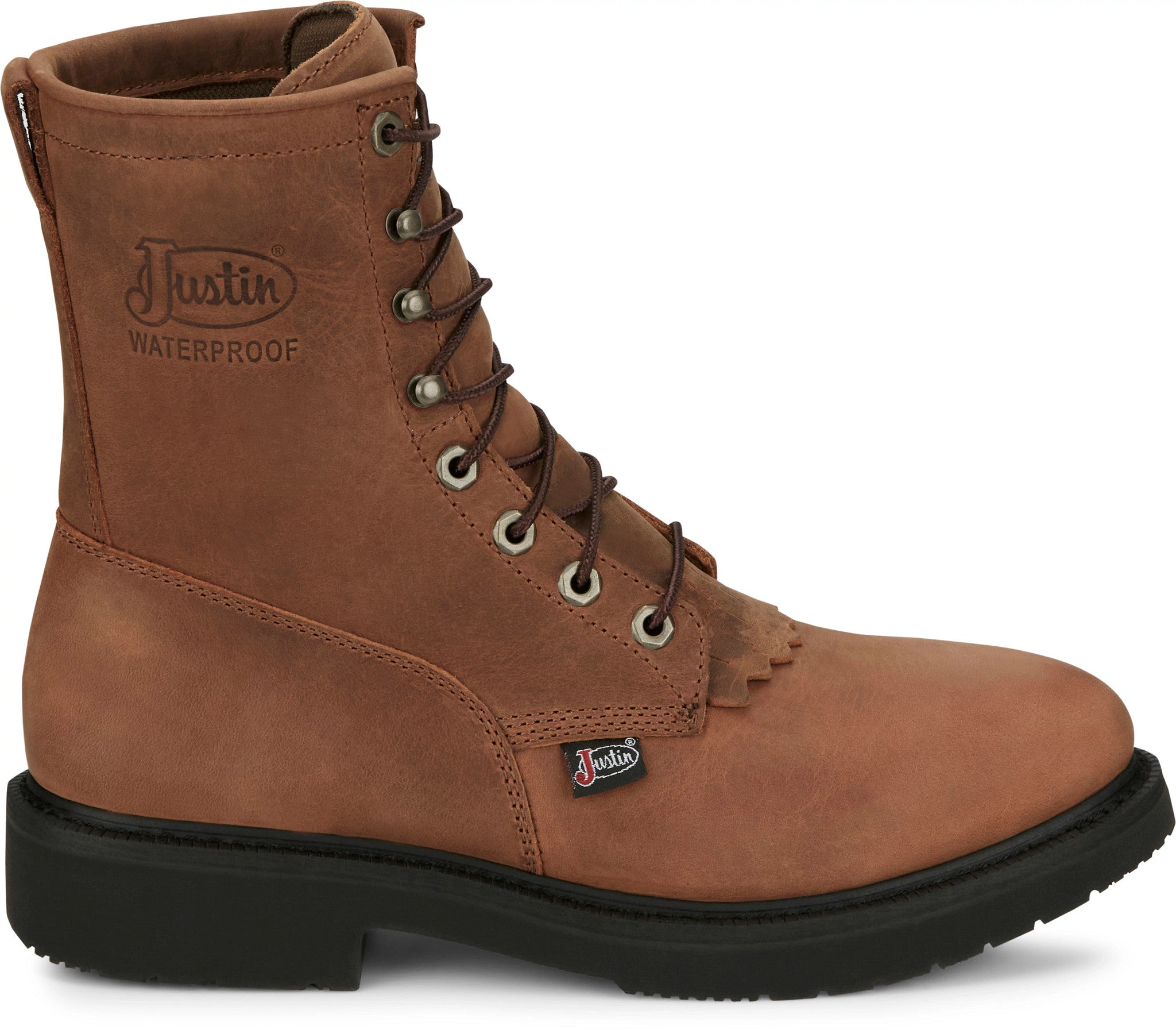 Livestock 8" Waterproof ™ - Aged Bark (Brown)