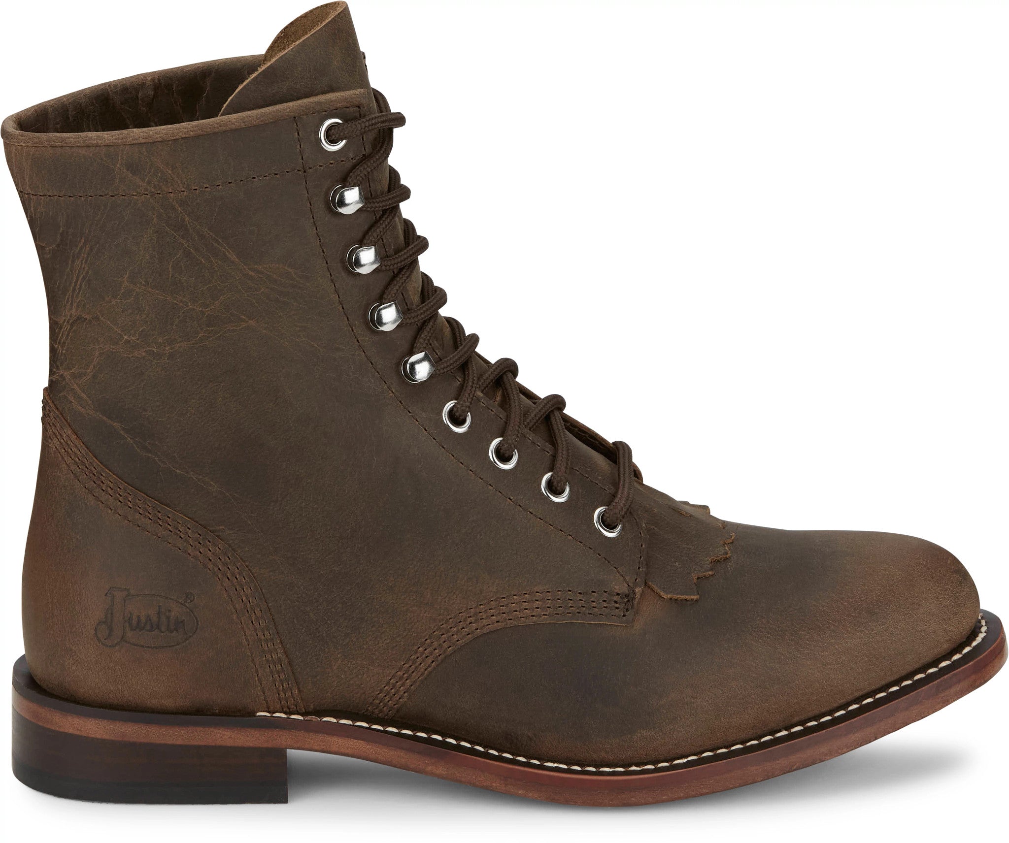 Drennan 7" Lace-Up Roper ™ - Khaki (Brown)