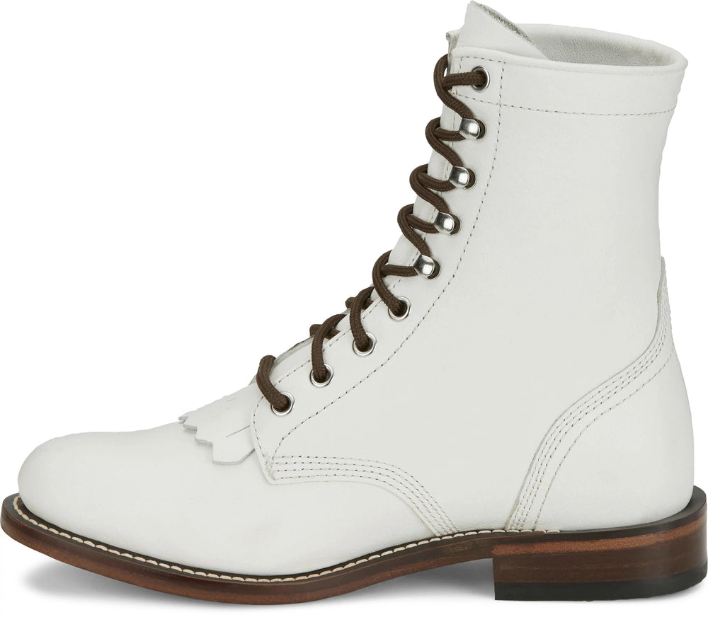 Mckean 7" Lace-Up Roper ™ - Vintage (White)