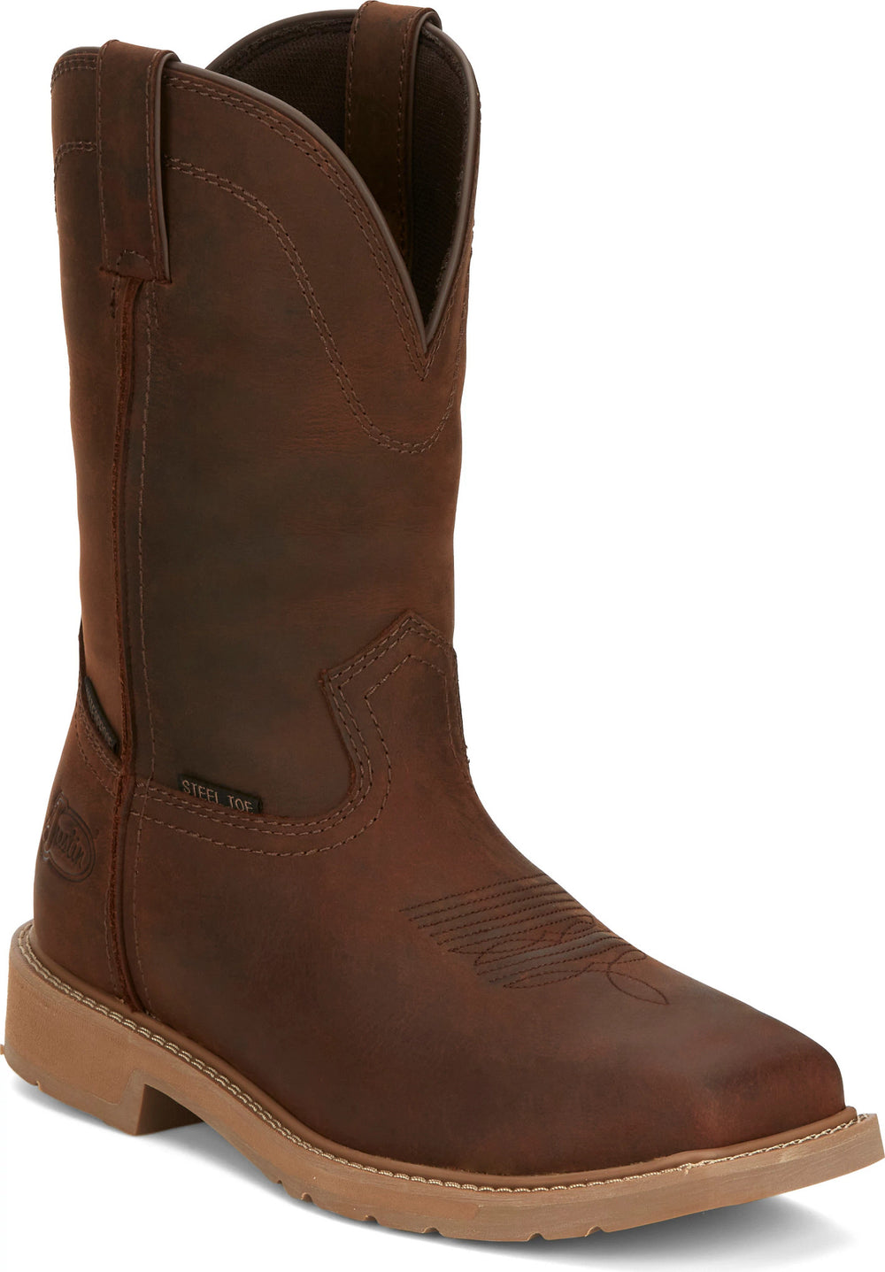 Buster II 11" Waterproof Steel Toe ™ - Pecan (Brown)