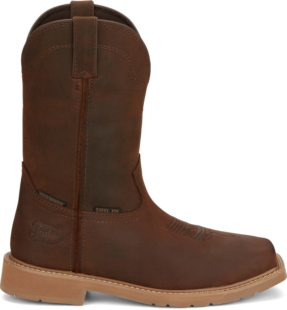 Buster II 11" Waterproof Steel Toe ™ - Pecan (Brown)