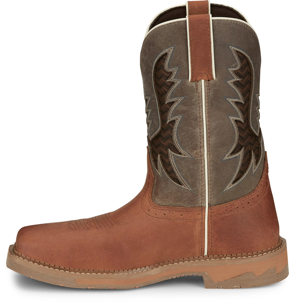 Bolt 11" Work ™ - Redwood (Brown)