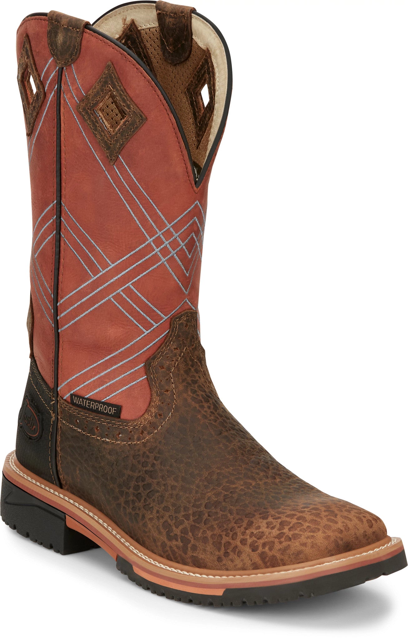 Dalhart 12" Waterproof ™ - Caramel (Brown)
