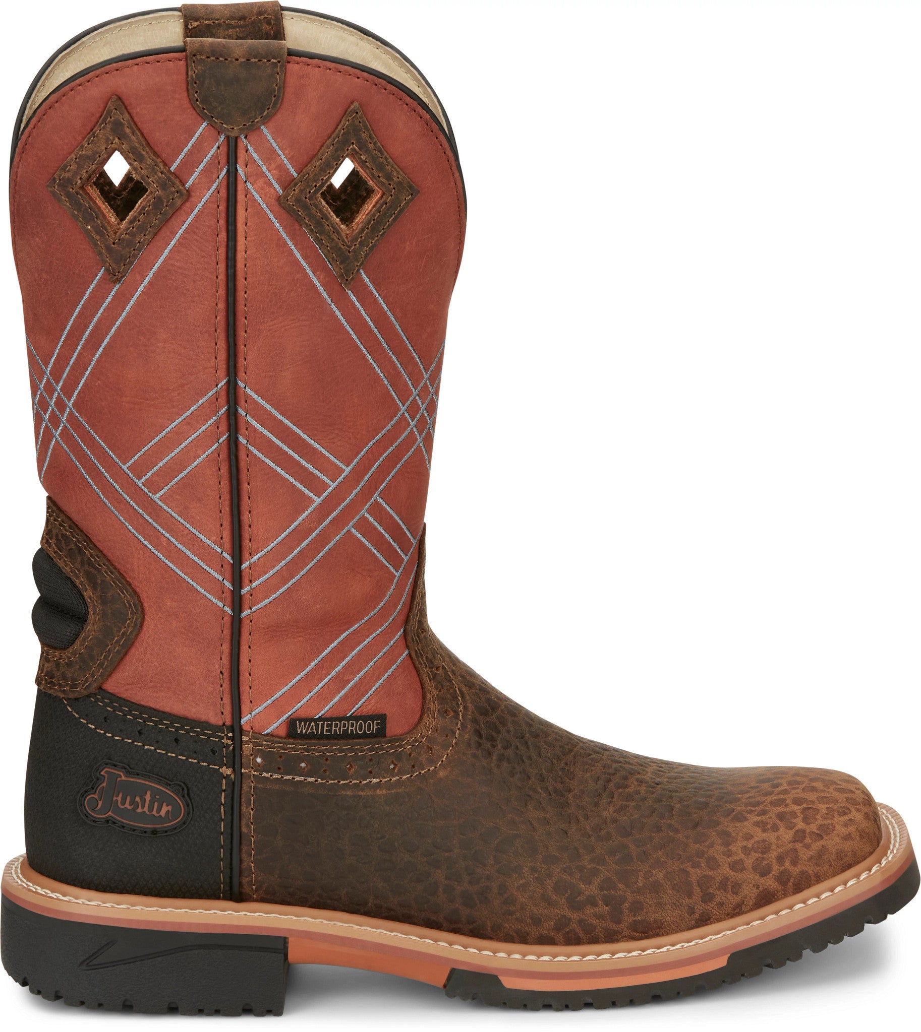 Dalhart 12" Waterproof ™ - Caramel (Brown)