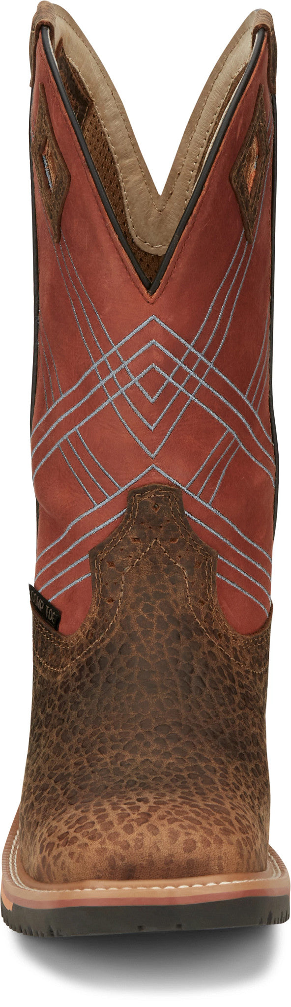 Dalhart 12" Waterproof Nano Comp Toe ™ - Pecan (Brown)