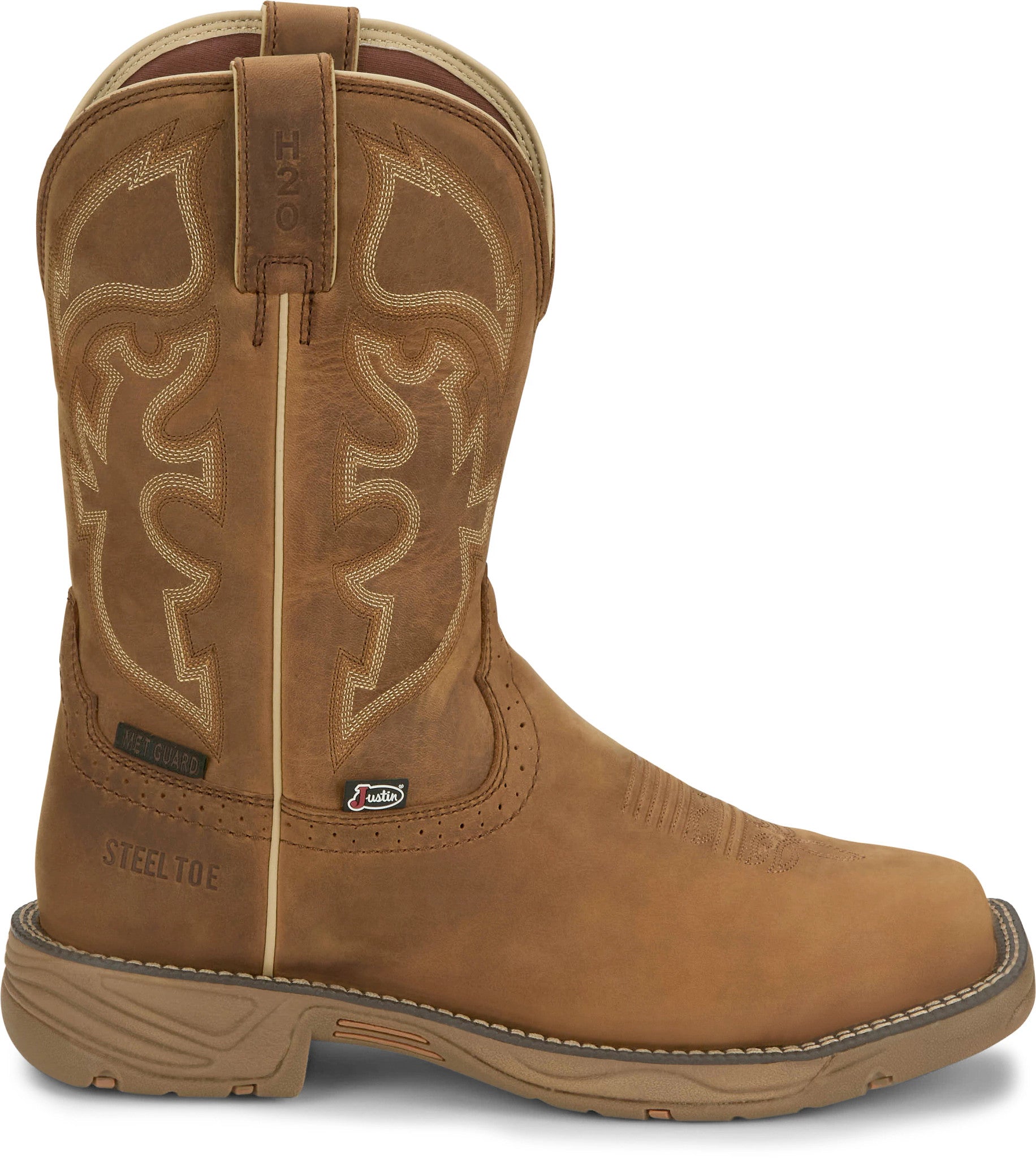 Rush 11" Waterproof Steel Toe ™ - Saddle (Tan)