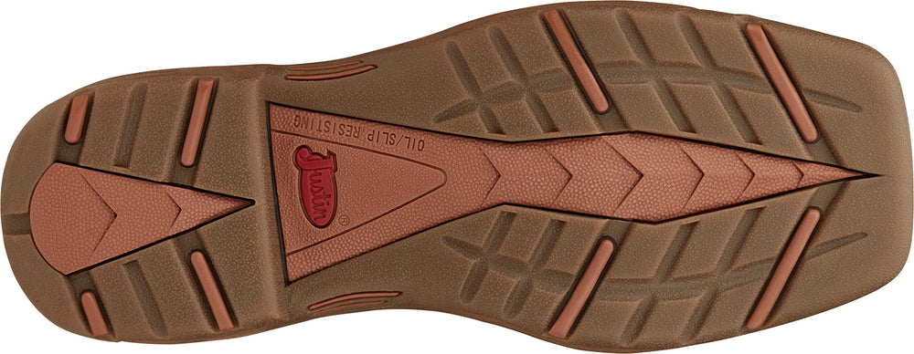 Rush 11" Nano Composite Toe Waterproof Work Boot ™ - Rustic Tan (Tan)
