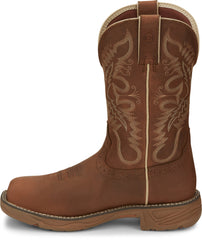 Rush 11" Nano Composite Toe Waterproof Work Boot ™ - Rustic Tan (Tan)