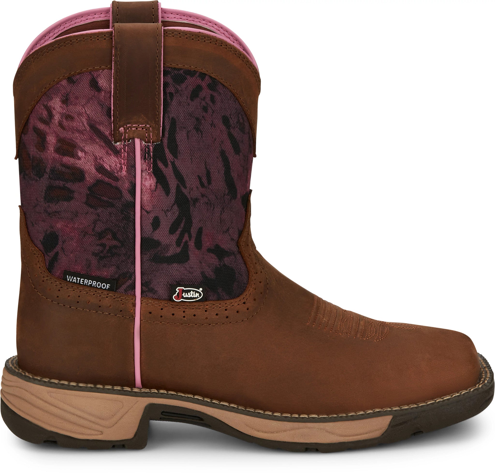 Rush 8" Waterproof Work Boot ™ - Harvest Brown (Brown)