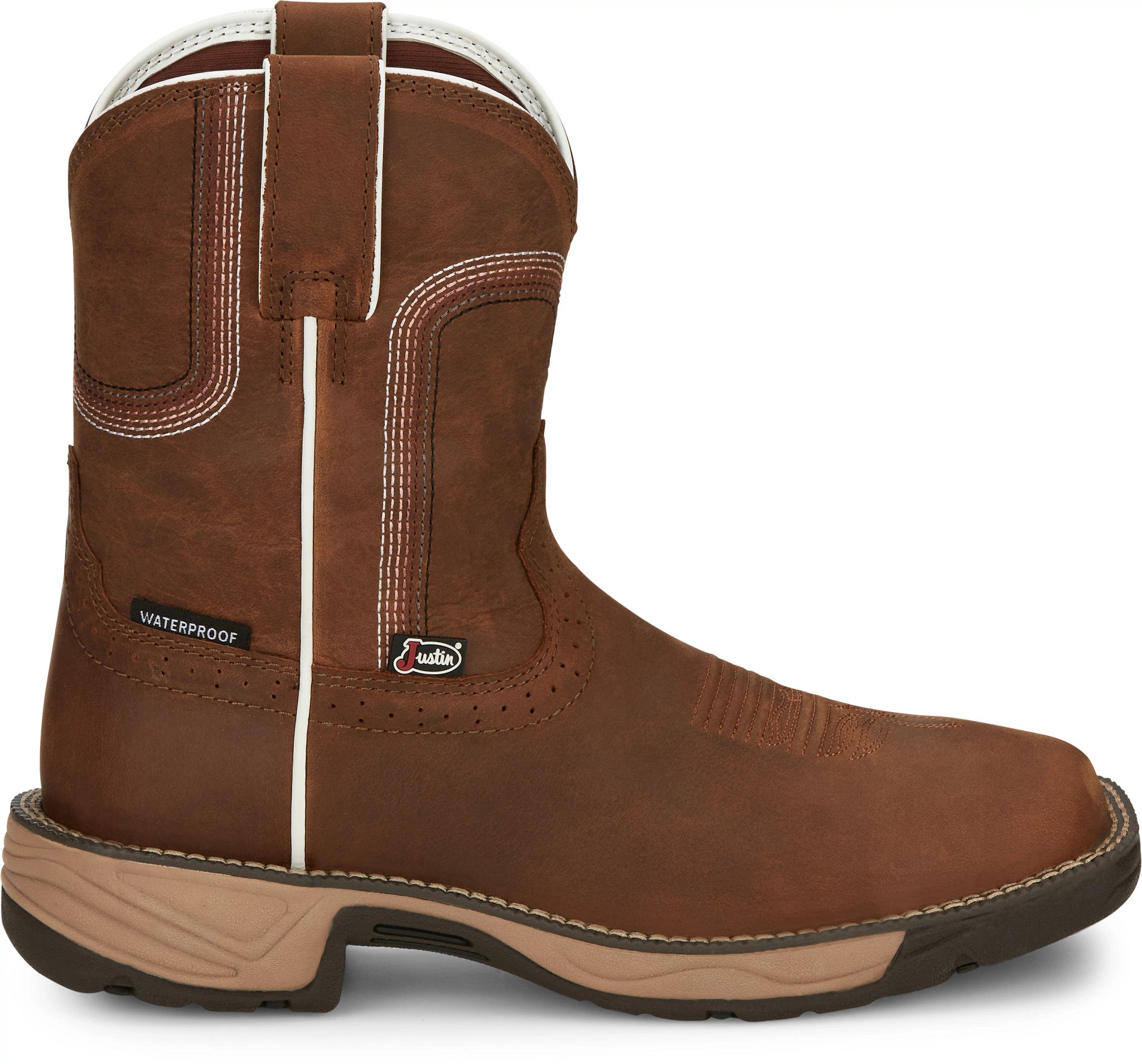 8" Rush Waterproof Work Boot ™ - Cedar Brown (Brown)