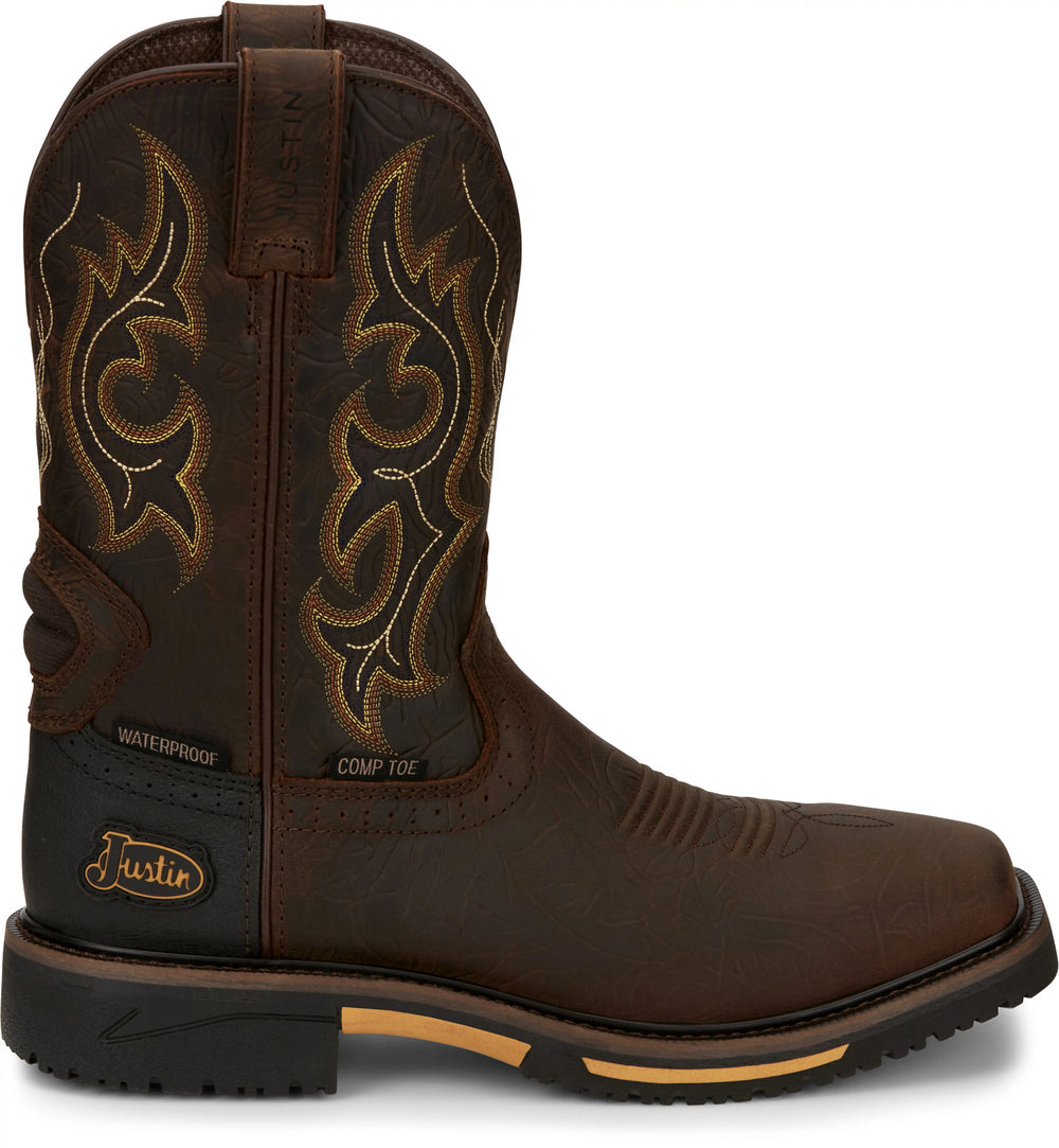 Joist 11" Waterproof Comp Toe ™ - Chocolate (Brown)