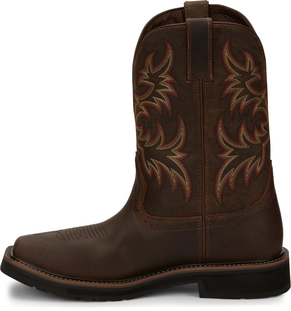 Driller 11" Steel Toe ™ - Dark Brown (Brown)