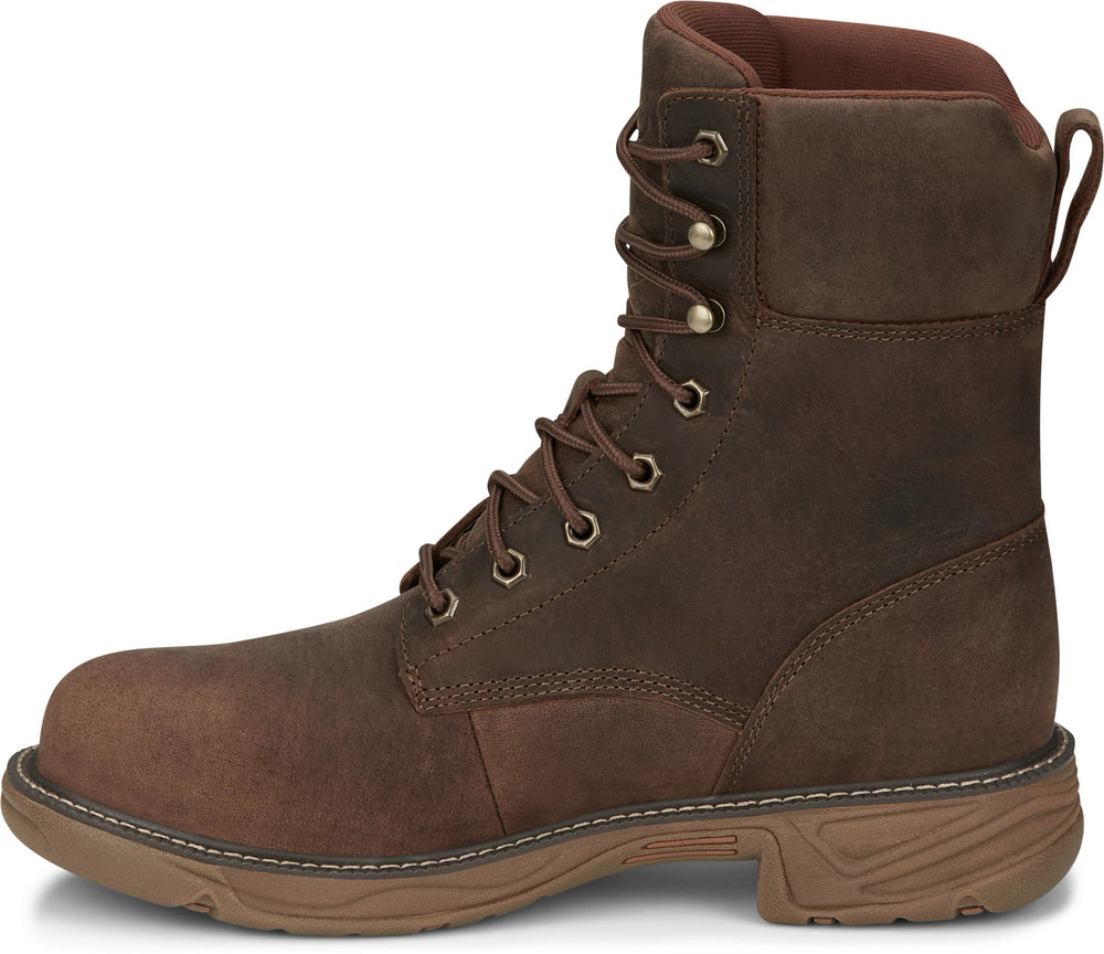 Rush 8" Lace UP Nano Comp Toe Waterproof ™ - Pecan Brown (Brown)