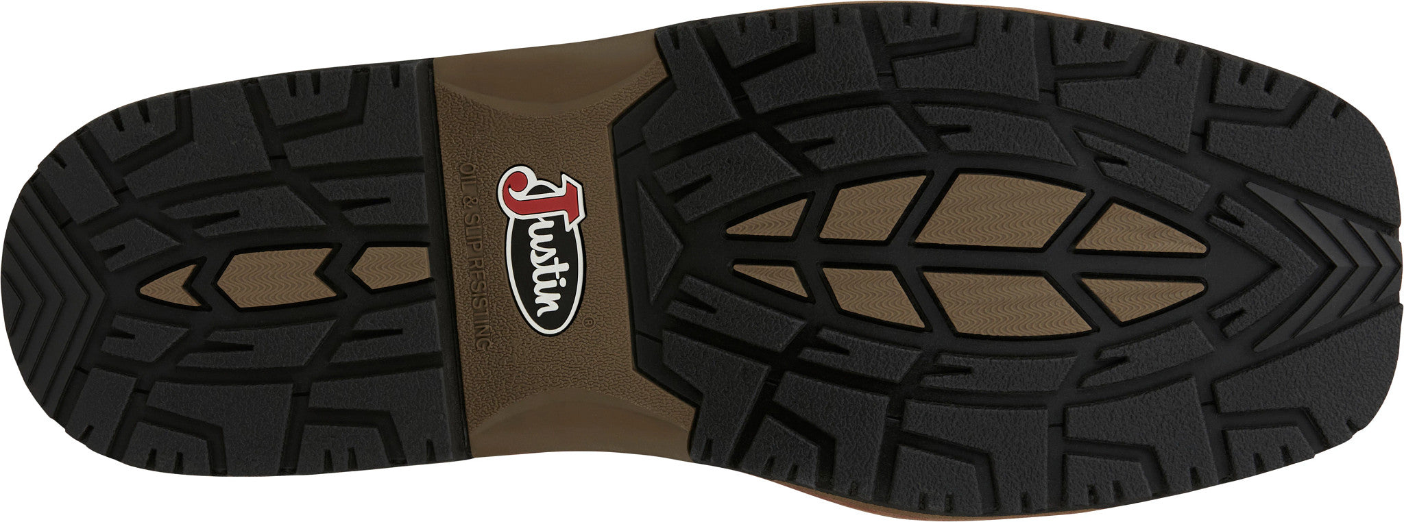 Derrickman 12" Comp Toe ™ - Brown Croc Print (Brown)