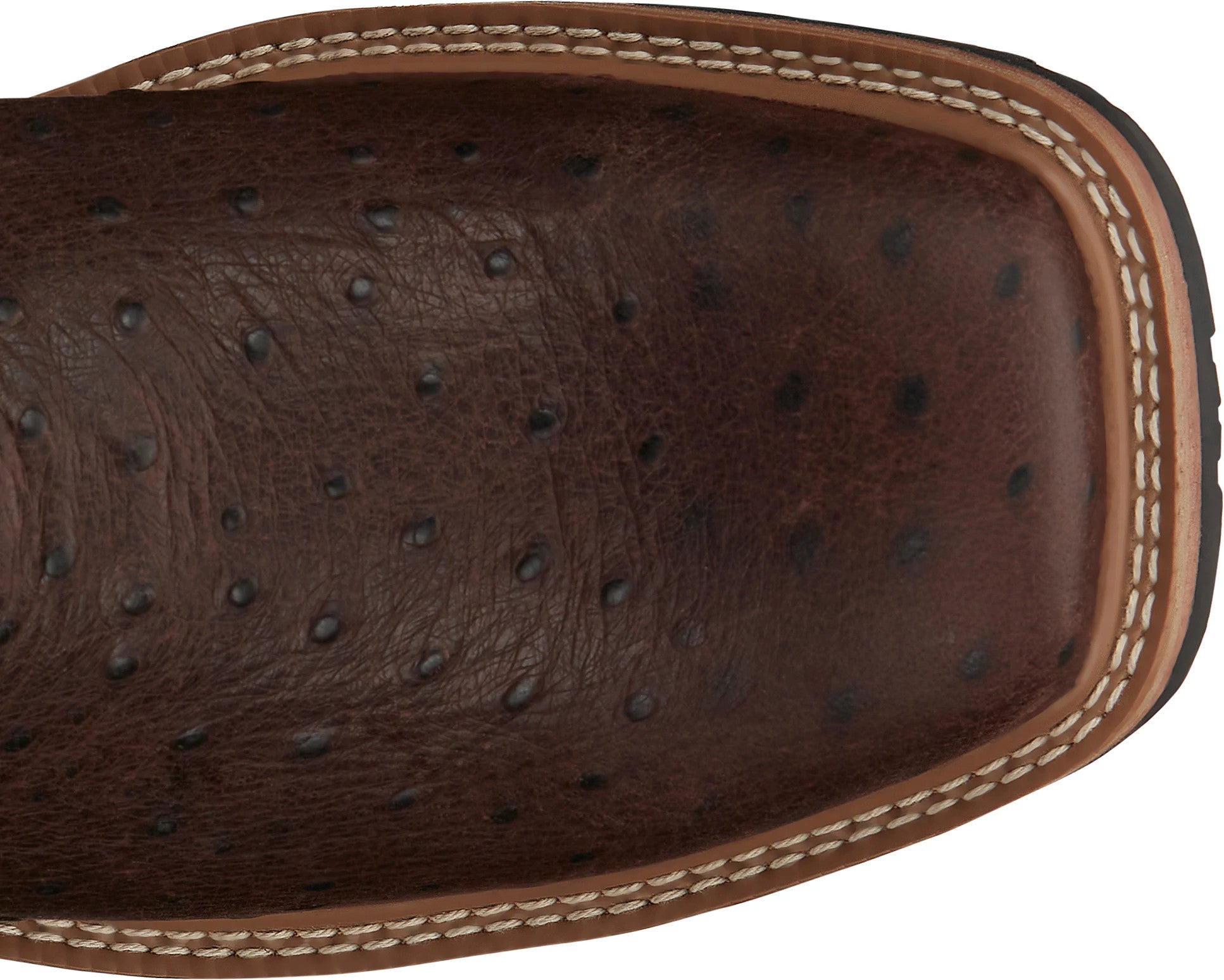 Derrickman 12" Waterproof ™ - Brown Ostrich Print (Brown)