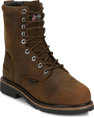 Pulley 8" Met Guard Waterproof Nano Comp Toe ™ - Whiskey (Brown)