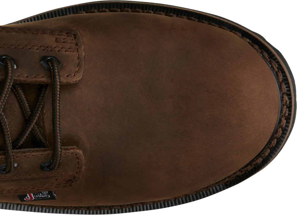 Drywall 8" Waterproof Steel Toe ™ - Brown