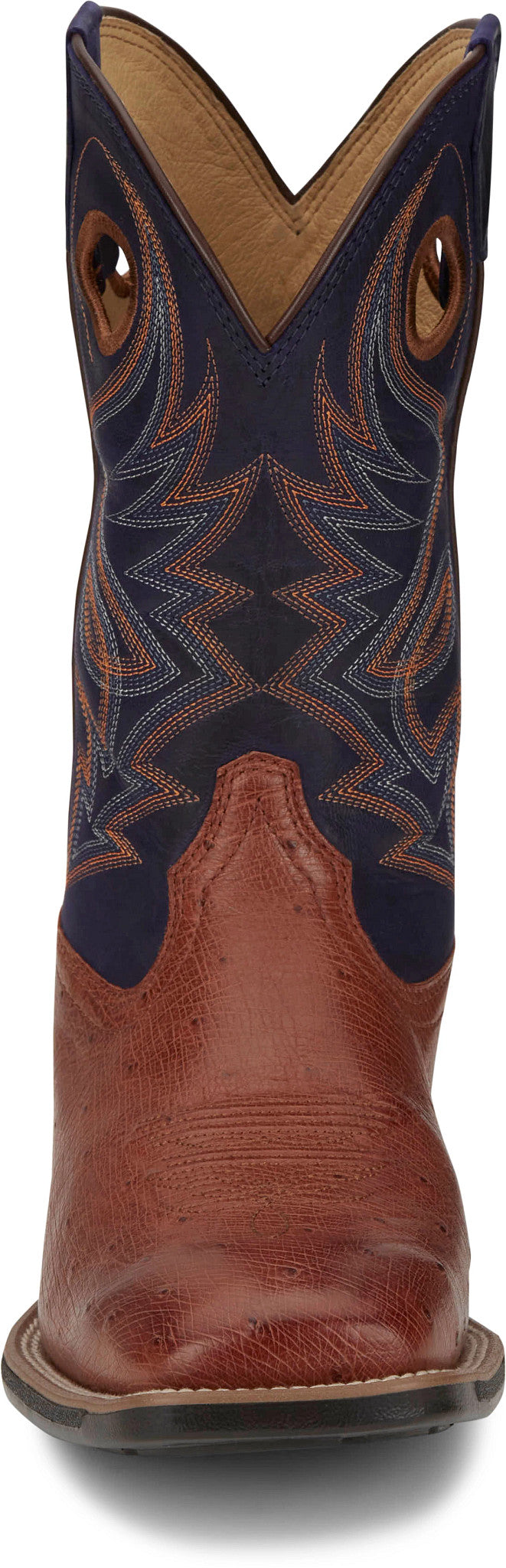 Roswell 11" Smooth Ostrich ™ - Brandy (Brown)