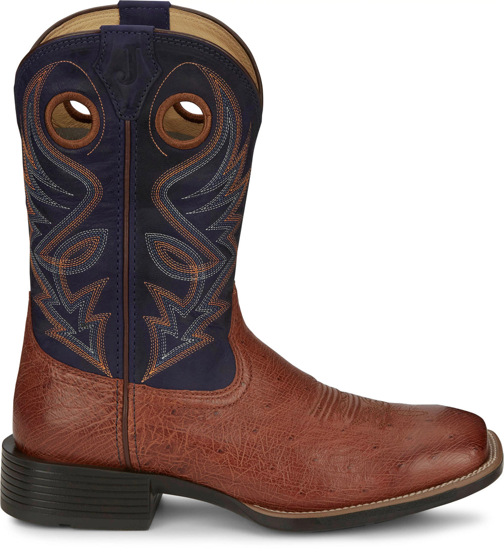 Roswell 11" Smooth Ostrich ™ - Brandy (Brown)
