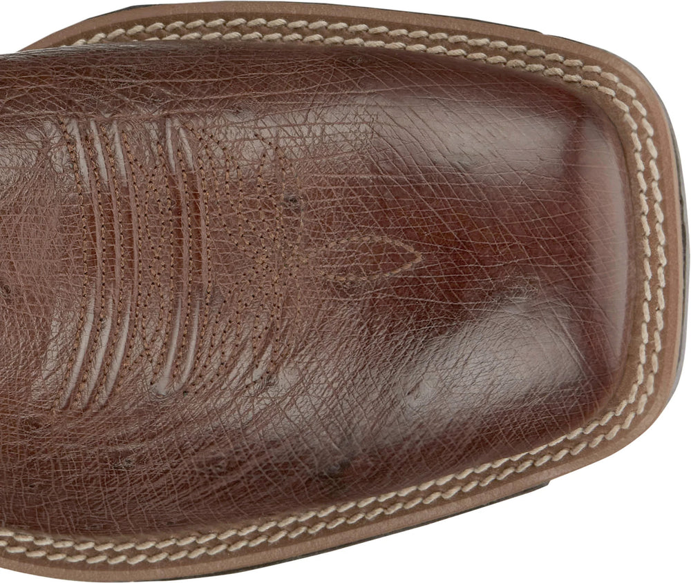 Conroe 11" Smooth Ostrich ™ - Kango Tobac (Brown)