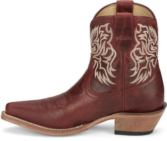 Isabella 7" Bootie ™ - Ruby (Red)