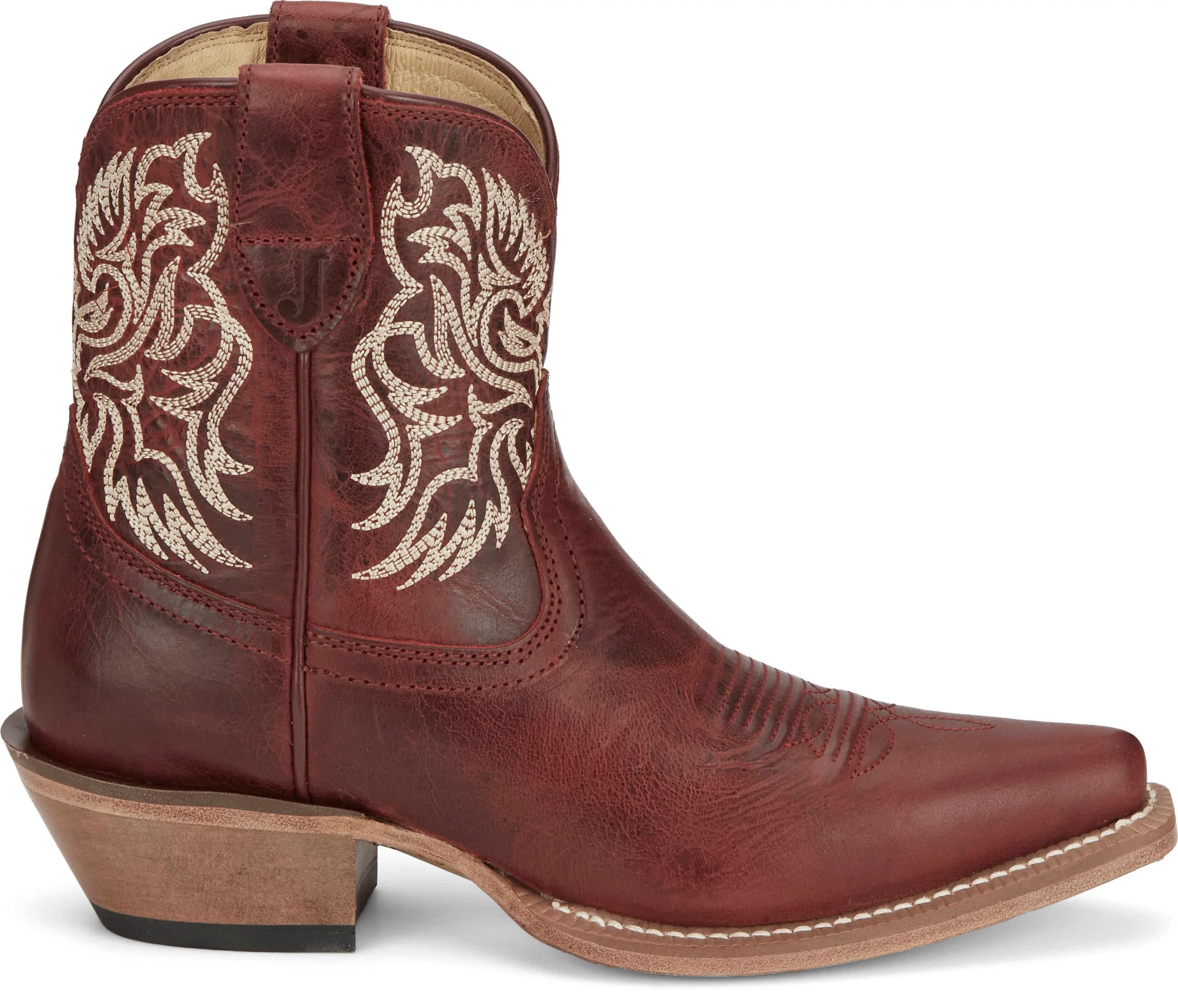 Isabella 7" Bootie ™ - Ruby (Red)
