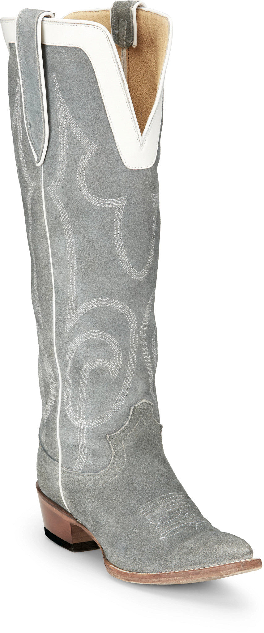 Verlie 17” Women’S Western Boot ™ - Dusty Blue (Grey)