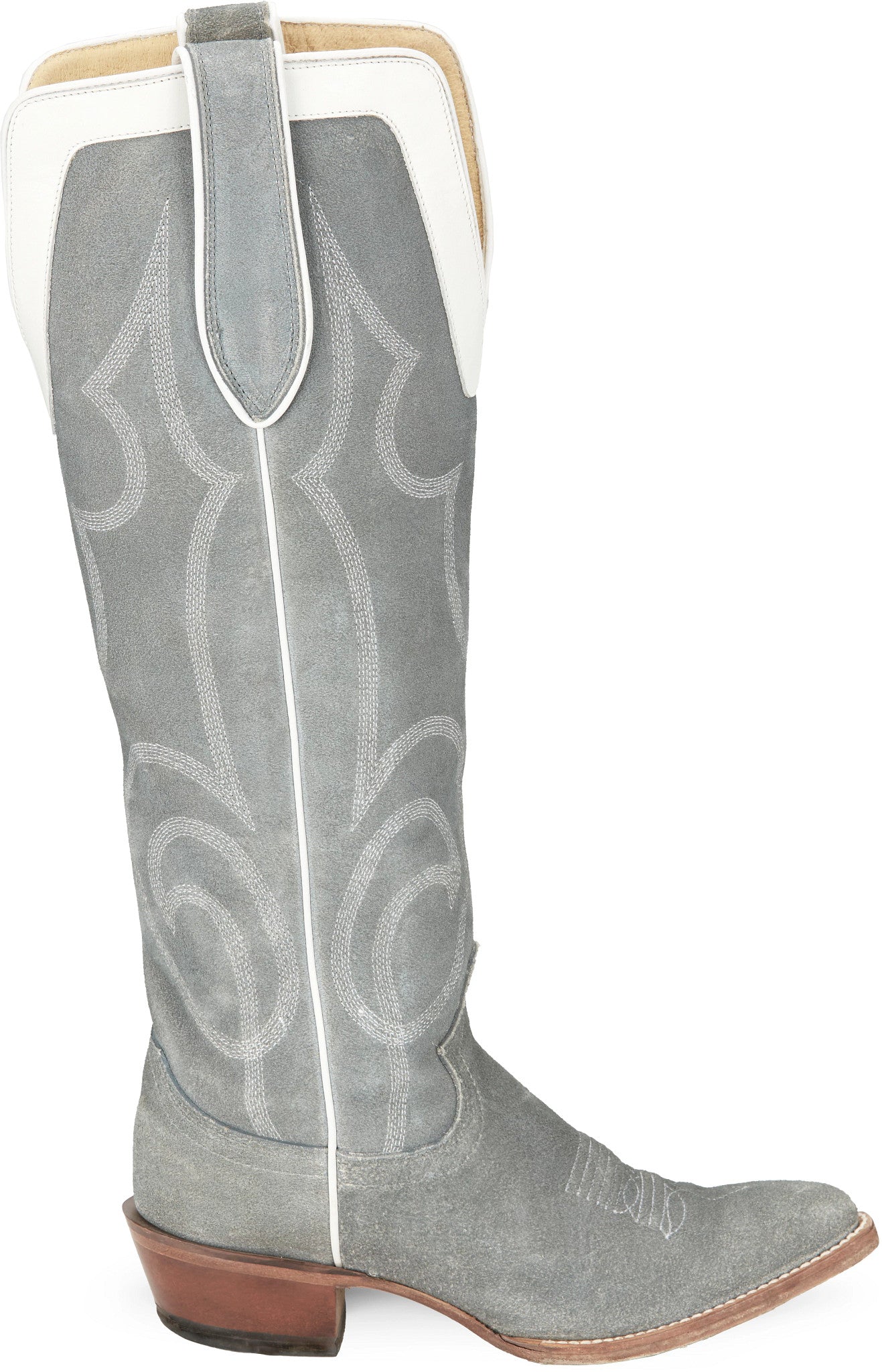 Verlie 17” Women’S Western Boot ™ - Dusty Blue (Grey)