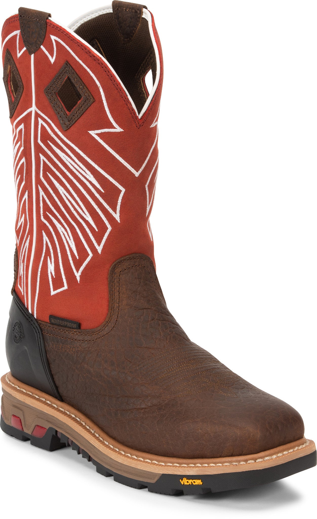 Roughneck 12" Waterproof Steel Toe ™ - Walnut (Brown)