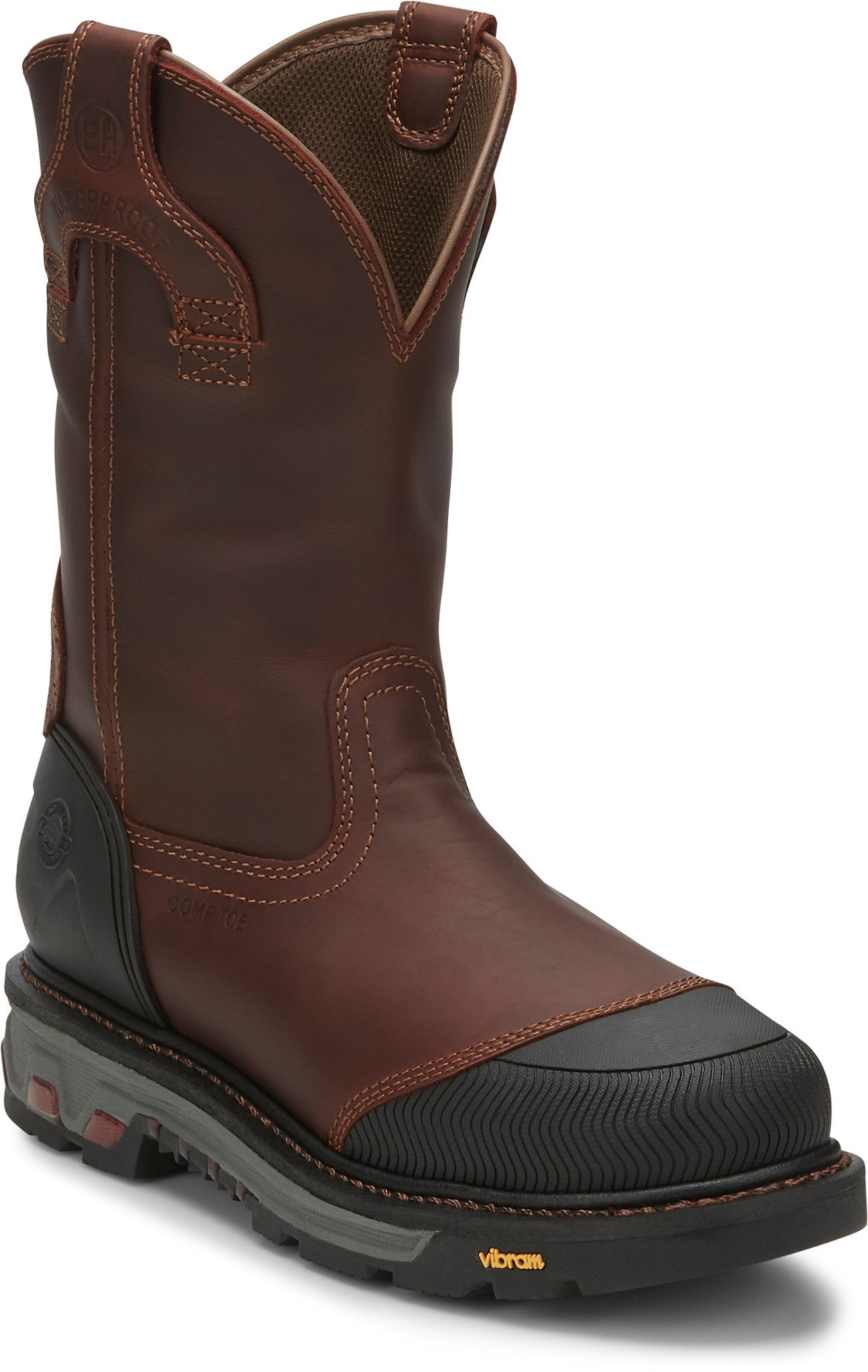 Warhawk II 11" Waterproof Nano Comp Toe ™ - Chestnut (Brown)