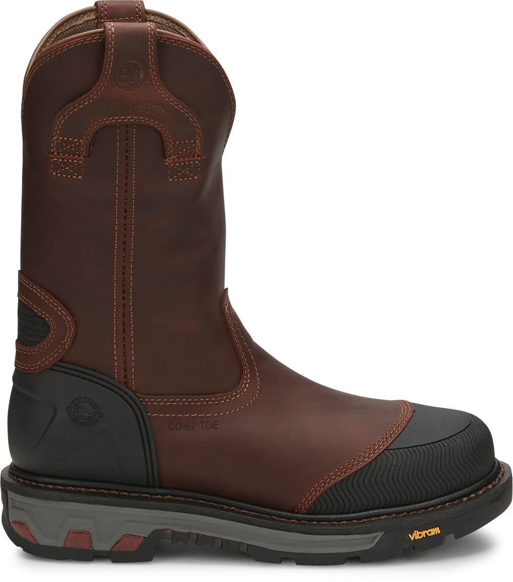 Warhawk II 11" Waterproof Nano Comp Toe ™ - Chestnut (Brown)